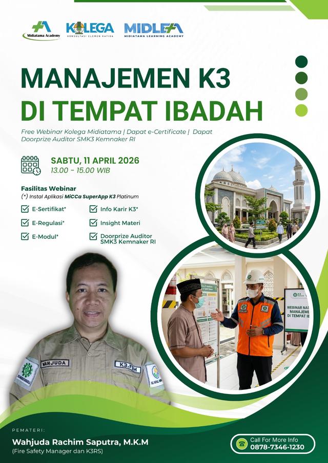 Manajemen K3 di Tempat Ibadah Batch 1